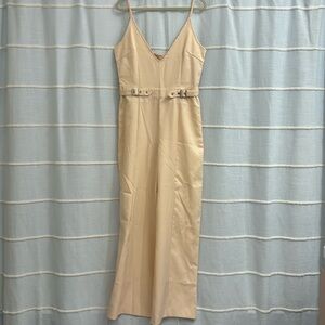 Nasty Gal blush jumpsuit